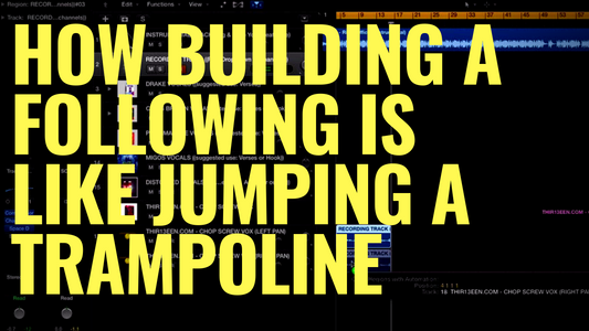 How Building A Following is like Jumping on a Trampoline